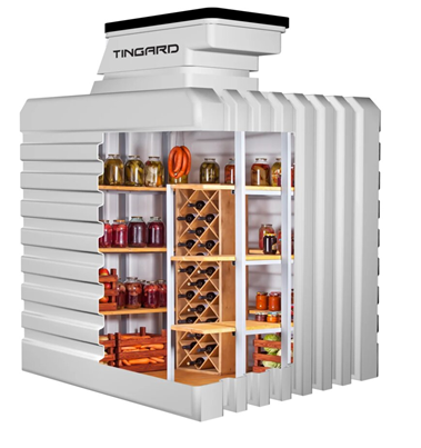 Пластиковый погреб Тингард 2500К - герметичный, бесшовный