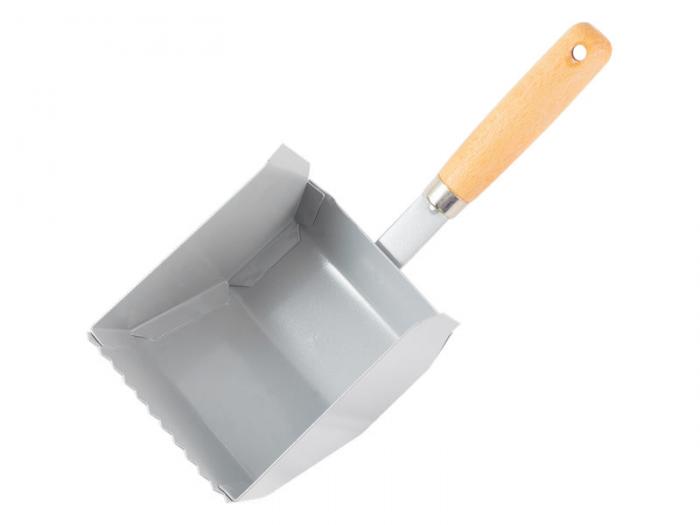 Кельма-ковш 100 мм для нанесения клеевого раствора на газоблок