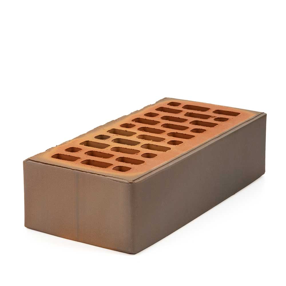 Кирпич облицовочный Флэш 1НФ - одинарный 1НФ (250×120×65) для фасада