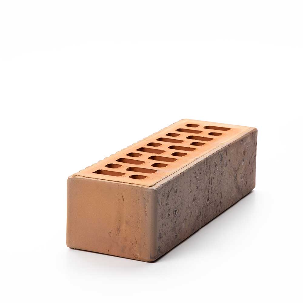 Кирпич Тайга Морион Юг Лава 0,7НФ - облицовочный, тёмно-коричневый