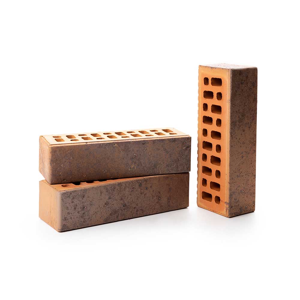 Кирпич Тайга Морион Юг Лава 0,7НФ - облицовочный, тёмно-коричневый