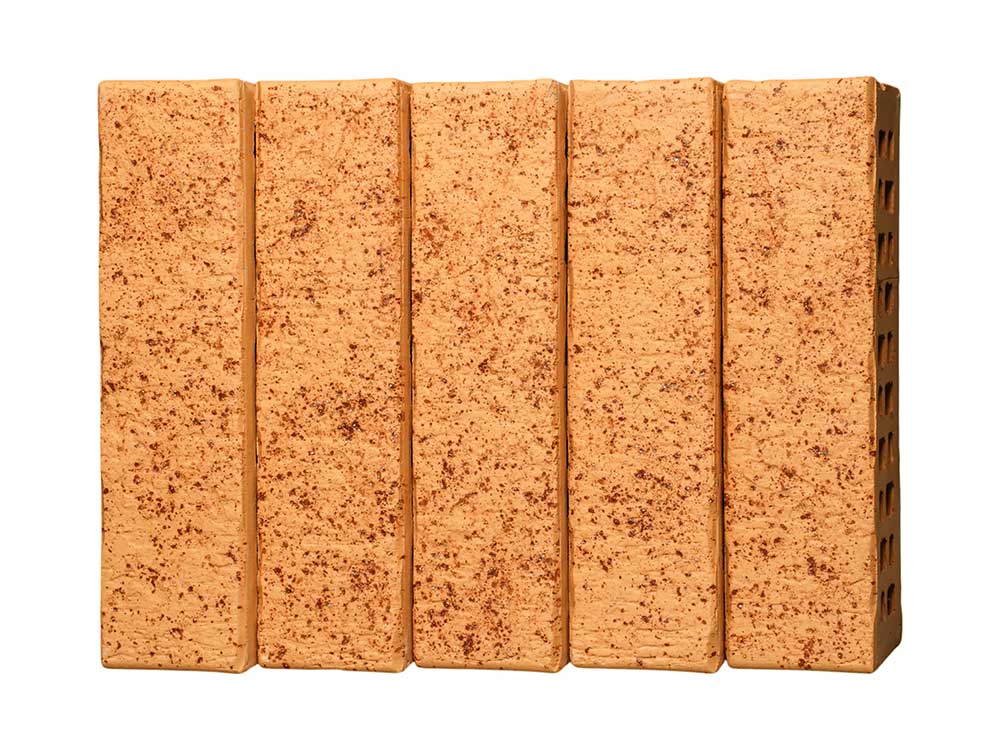 Кирпич Тайга Скала Морошка 0,7НФ - облицовочный, тёплый бежевый