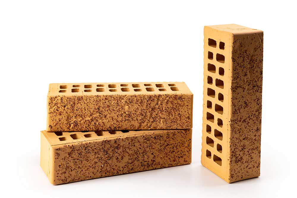 Кирпич Тайга Ягель 0,7НФ - облицовочный, светло-бежевый