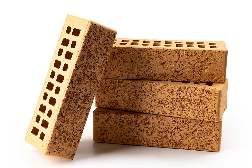 Кирпич Тайга Ягель 0,7НФ - облицовочный, светло-бежевый