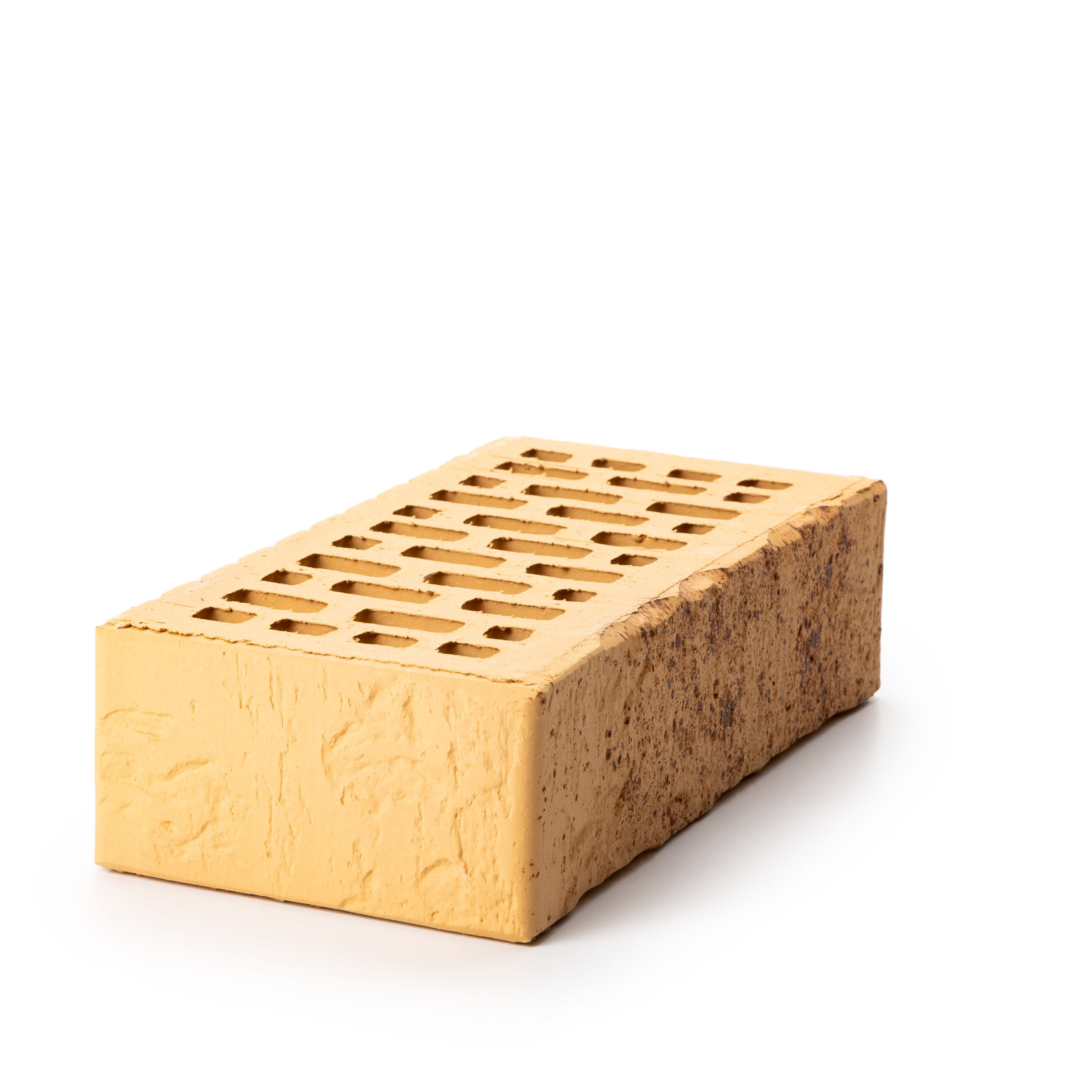 Кирпич Тайга Морошка 1 НФ - облицовочный, тёплый бежевый