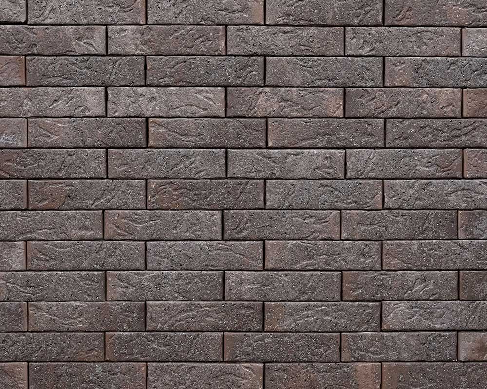 Кирпич Тайга Вулканы ЧЕРНОЕ СОКРОВИЩЕ 1НФ - облицовочный