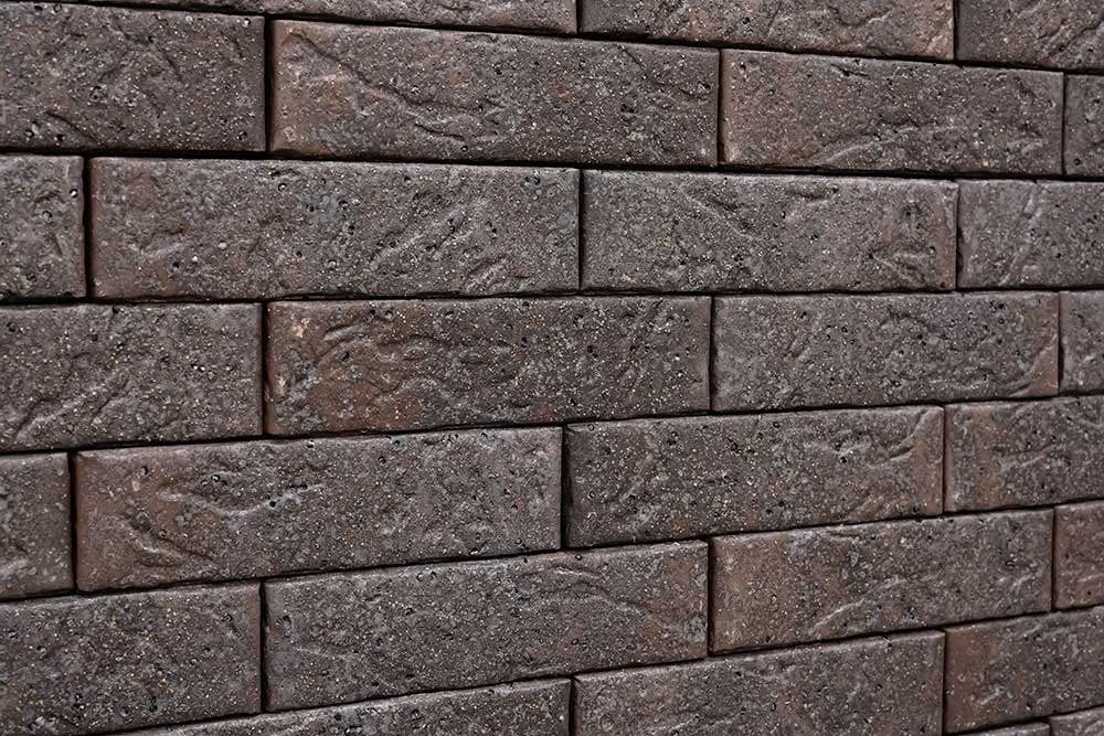 Кирпич Тайга Вулканы ЧЕРНОЕ СОКРОВИЩЕ 1НФ - облицовочный