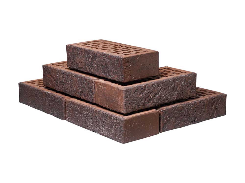 Кирпич Тайга Вулканы ЧЕРНОЕ СОКРОВИЩЕ 1НФ - облицовочный