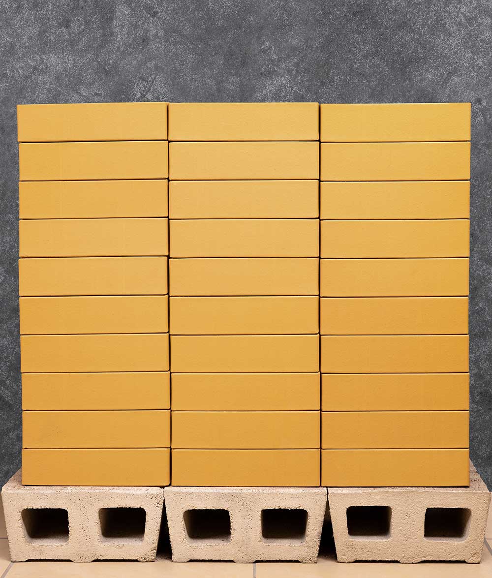 Кирпич облицовочный Соломенный 0,7НФ - пустотелый для фасада