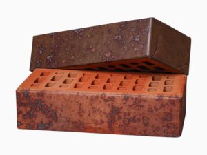 Кирпич Тайга Морион на Заре Мрамор 1НФ - облицовочный