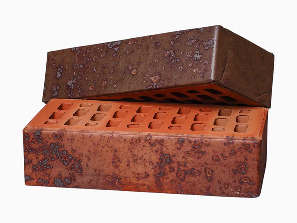 Кирпич Тайга Морион на Заре Мрамор 1НФ - облицовочный