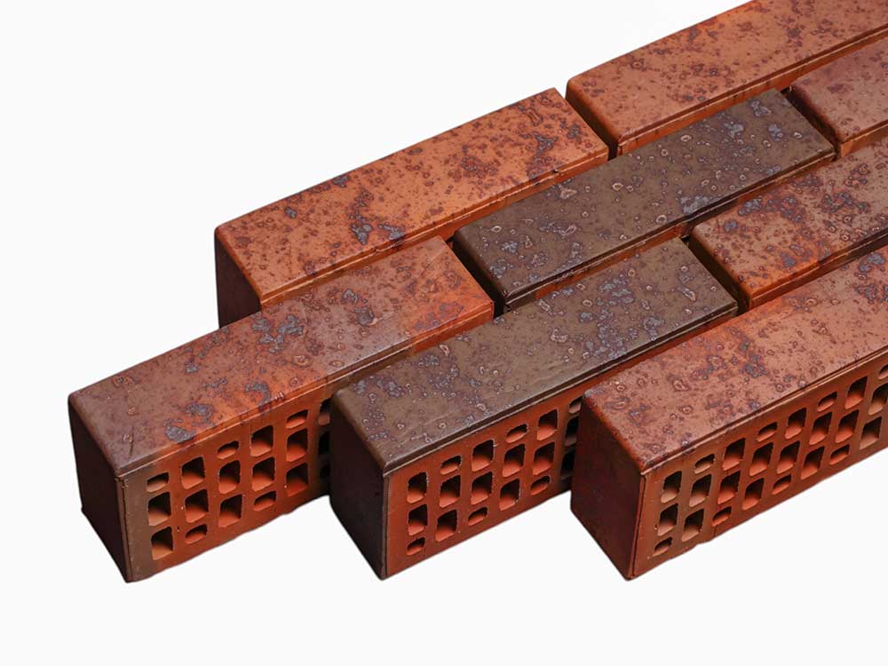 Кирпич Тайга Морион на Заре Мрамор 1НФ - облицовочный