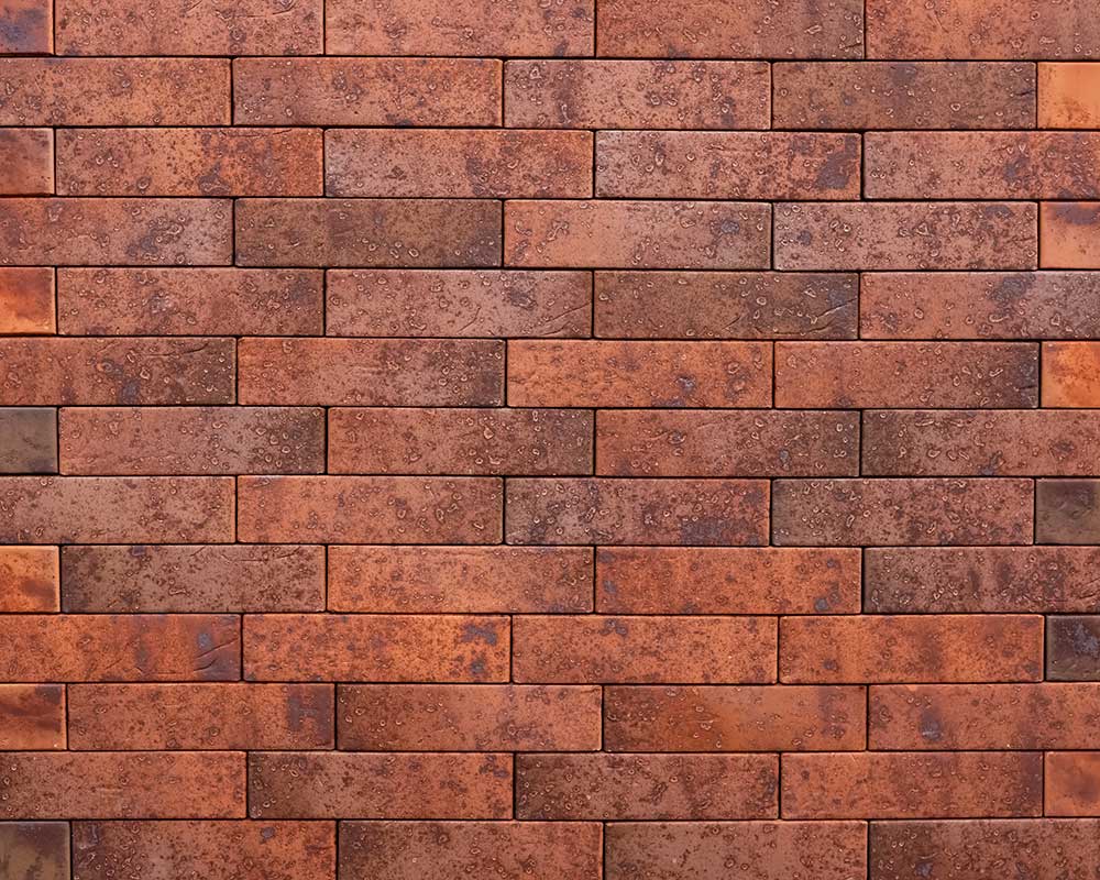 Кирпич Тайга Морион на Заре Мрамор 1НФ - облицовочный